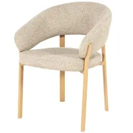 Silla Sedia con Reposabrazos Natural - By-Boo