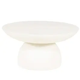 Mesa Centro Canto Beige - By-Boo