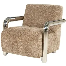 Sillón Chromette Gris Pardo - By-Boo