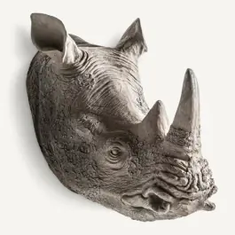Figura pared Rinoceronte Resina - Vical Home