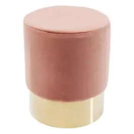 Taburete Cherry Rosa Latón - Kare Design