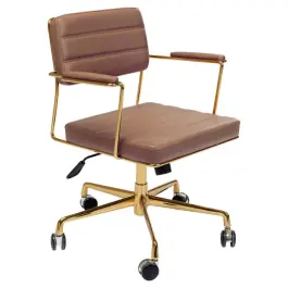 Silla Oficina Dottore Dorada - Kare Design