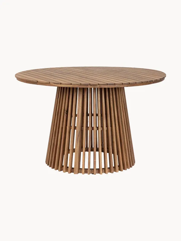 Mesa redonda de madera de acacia Rodano, Ø 120 cm - Bizzotto