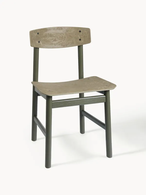 Silla de comedor de madera Conscious - Mater