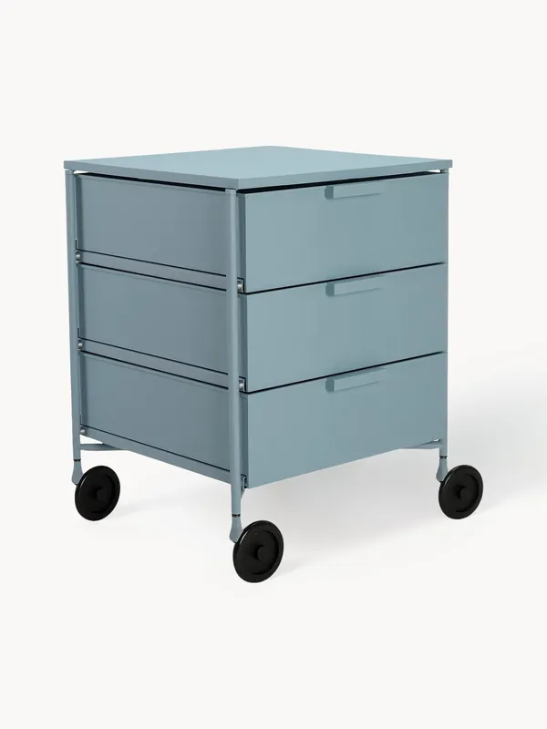 Mesa auxiliar con ruedas Mobil - Kartell