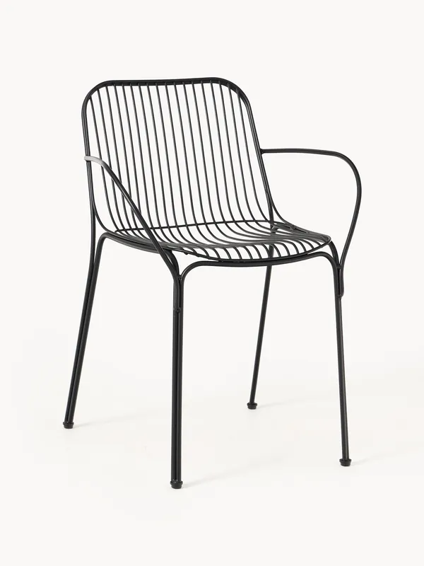 Silla con reposabrazos para exterior Hiray - Kartell