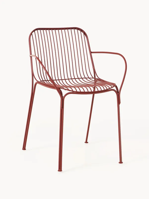 Silla con reposabrazos para exterior Hiray - Kartell