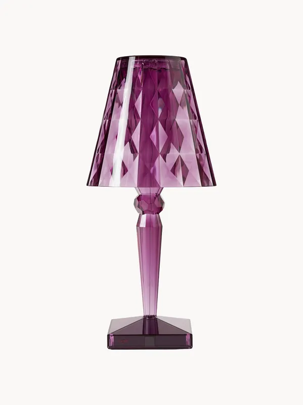 Lámpara de mesa LED regulable Big Battery, Al 37 cm - Kartell