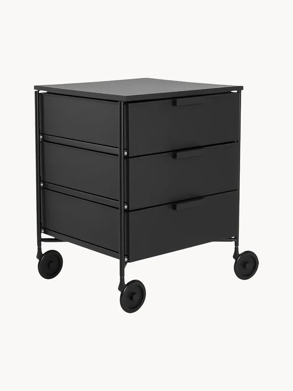 Mesa auxiliar con ruedas Mobil - Kartell