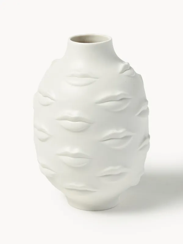 Jarrón de porcelana Gala, Al 24 cm - Jonathan Adler