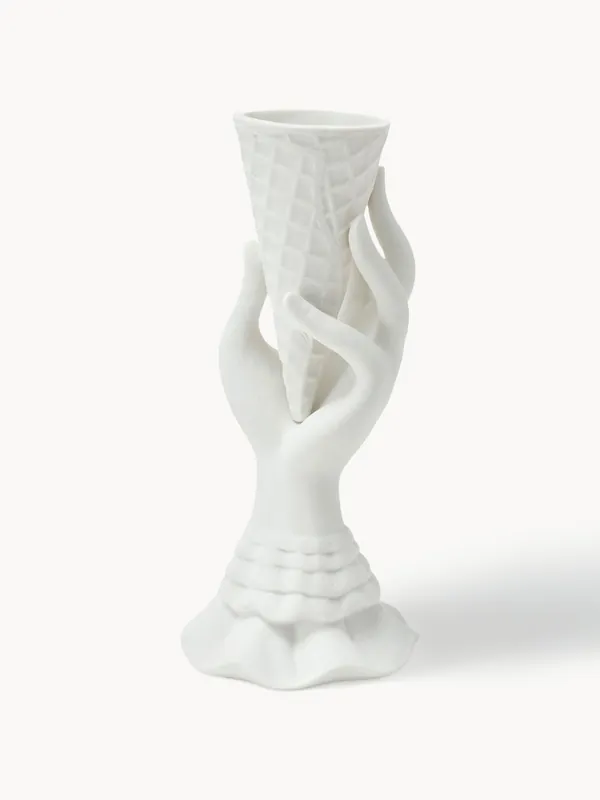 Jarrón de porcelana I-Scream, Al 20 cm