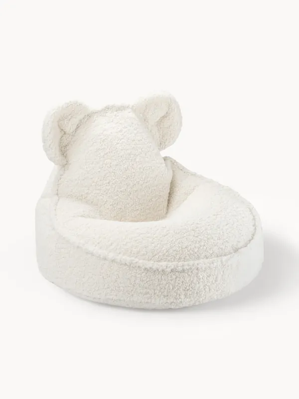 Puf saco infantil de borreguillo Bear - Wigiwama