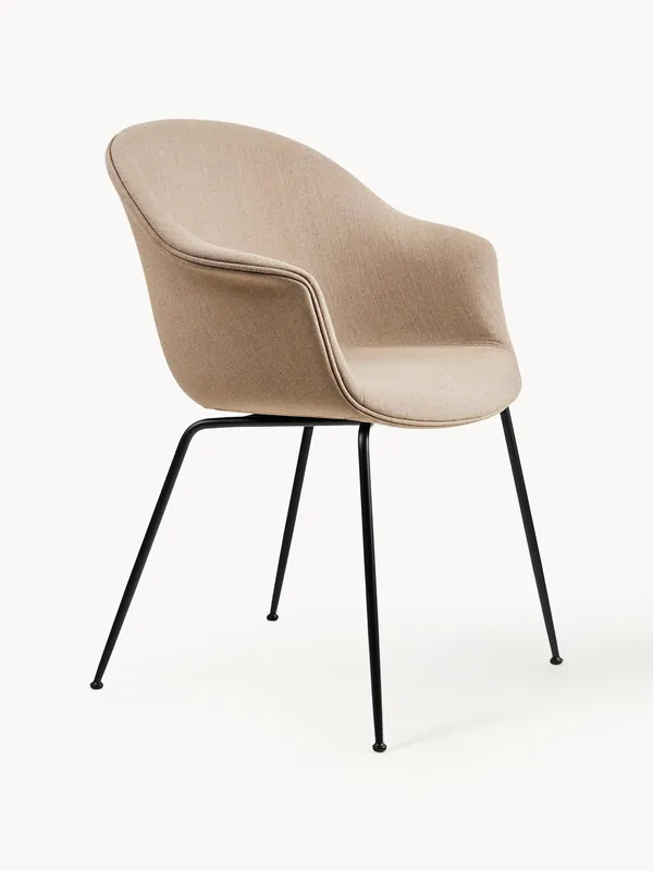 Silla de comedor con reposabrazos Bat - GUBI