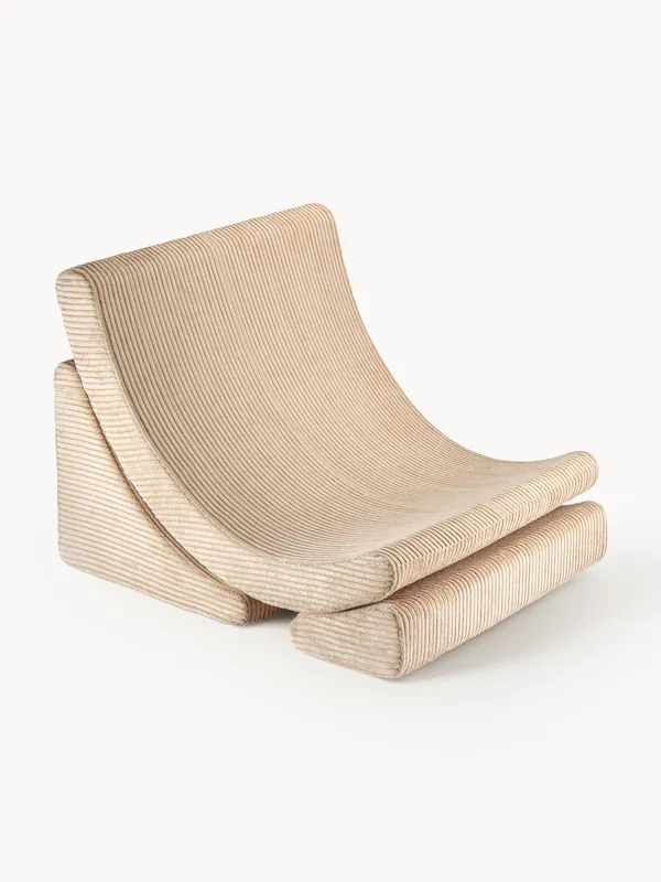 Sillón infantil artesanal de pana Moon - Wigiwama