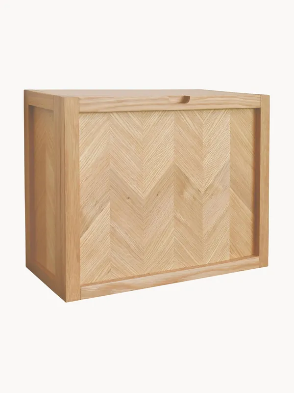 Zapatero de pared de roble Herringbone - Hübsch