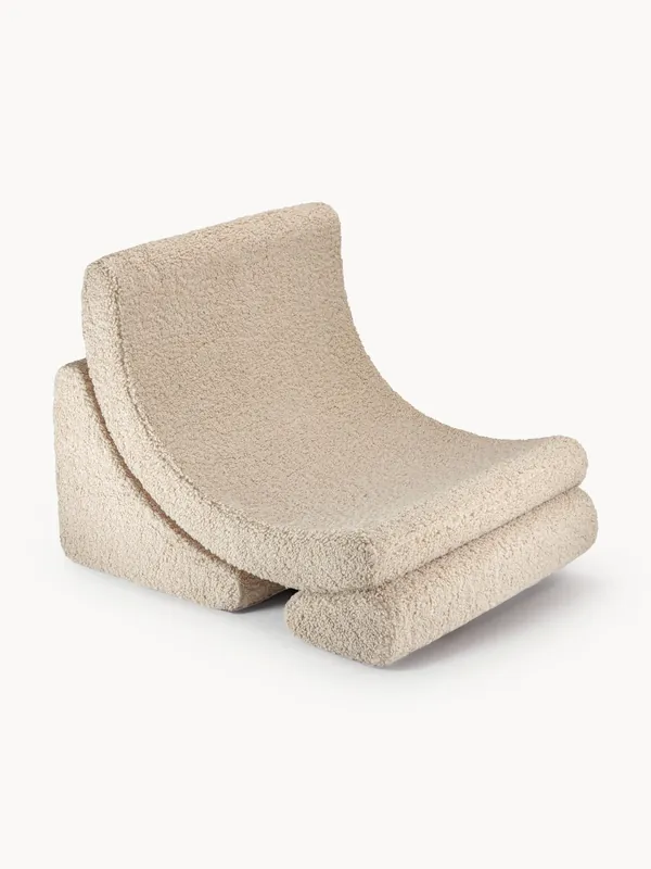 Sillón infantil artesanal de borreguillo Moon - Wigiwama