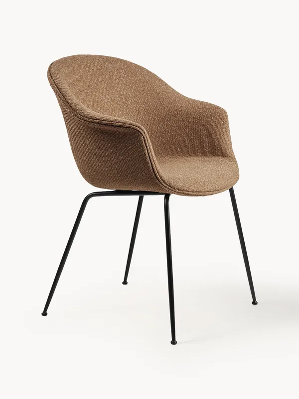 Silla con reposabrazos de lana Bat - GUBI