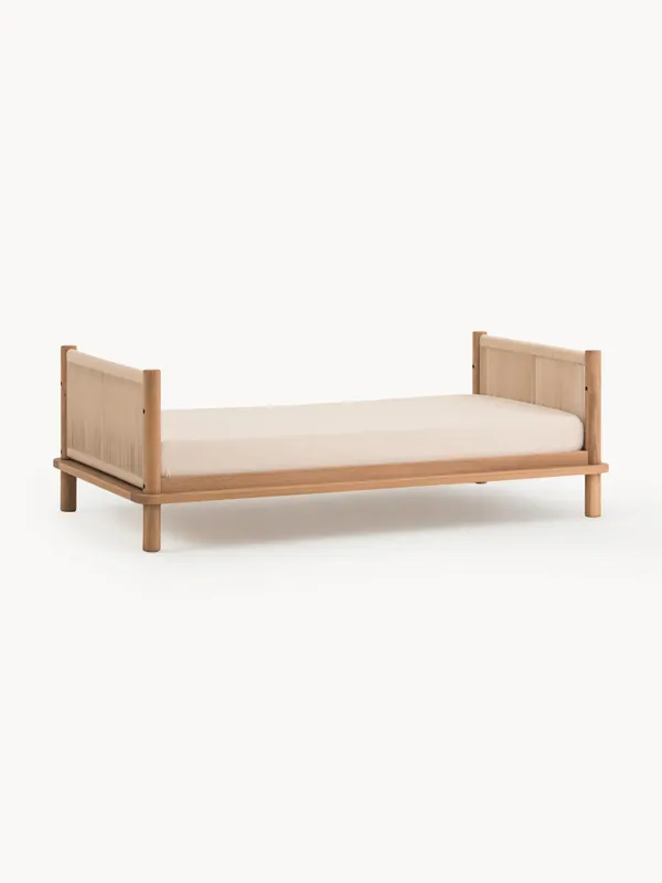 Cama infantil de madera de roble Latitude, 70 x 140 cm - Nobodinoz