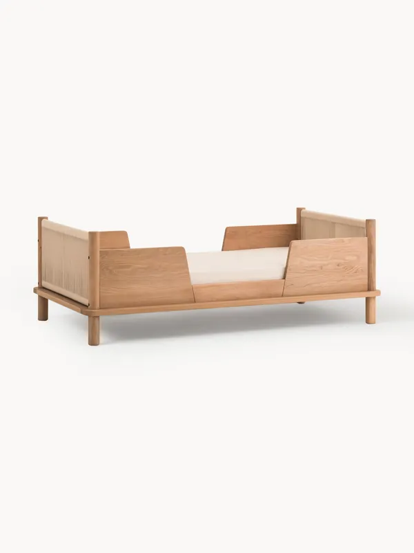 Cama infantil de madera de roble Latitude, 70 x 140 cm - Nobodinoz