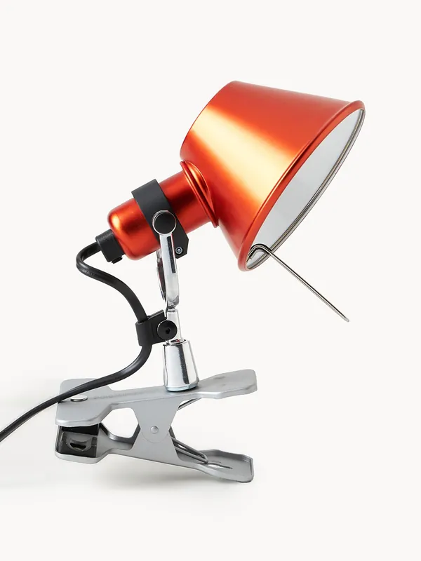 Lámpara de escritorio pequeña con pinza Tolomeo Micro Pinza - Artemide