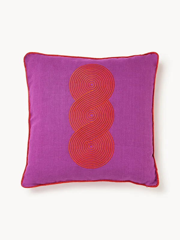 Cojín de lino Pompidou - Jonathan Adler