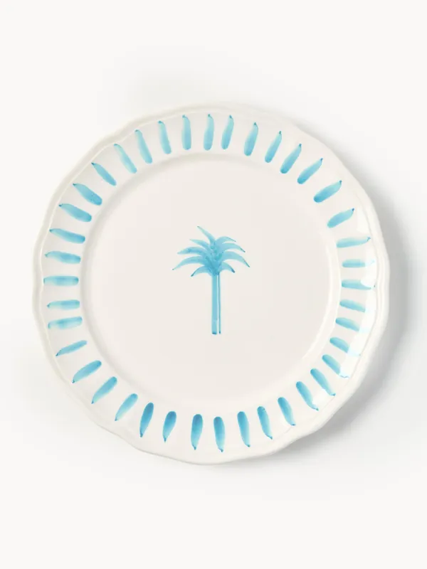 Bajoplato pintado a mano The Palms - Les Ottomans