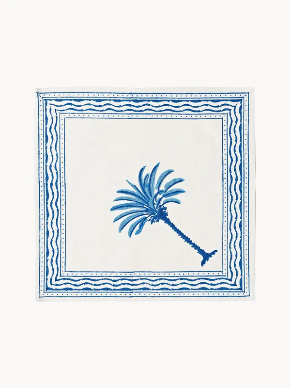 Servilletas de tela The Palms, set de 4 - Les Ottomans