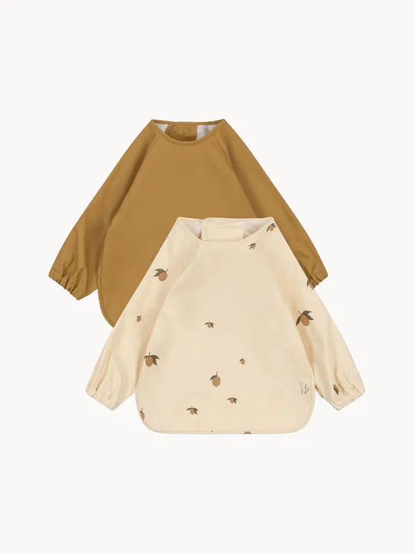 Baberos con mangas Bibs Lemon, set de 2 - Konges Slojd