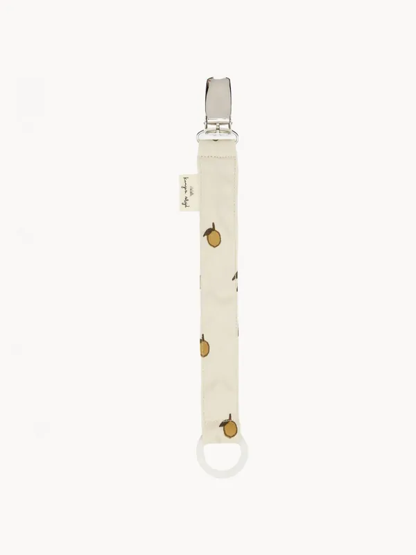 Portachupetes Lemon, set de 2 - Konges Slojd