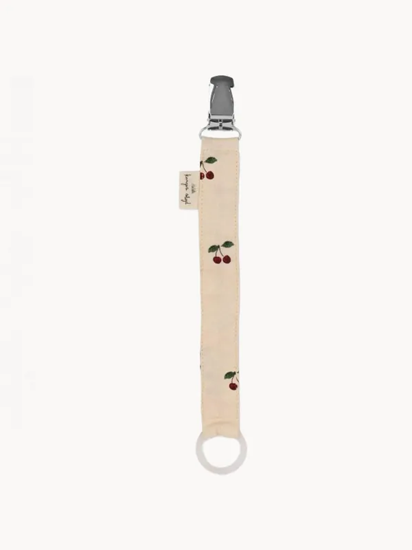 Portachupetes Cherry, set de 2 - Konges Slojd