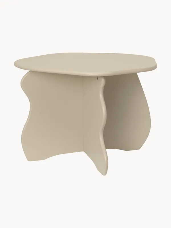 Mesa infantil de madera en forma orgánica Slope - Ferm Living Kids