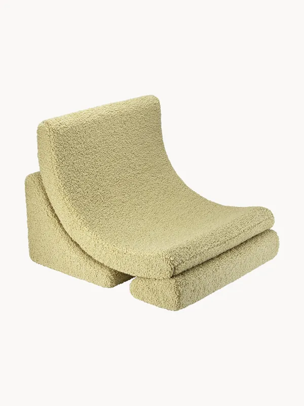 Sillón infantil artesanal de borreguillo Moon - Wigiwama