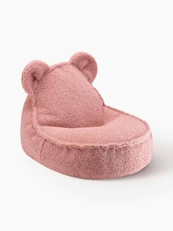 Puf saco infantil de borreguillo Bear - Wigiwama