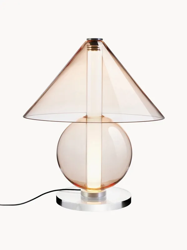 Lámpara de mesa LED soplada regulable Fragile - Marset