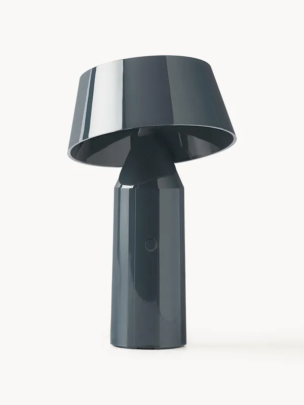 Lámpara de mesa LED regulable con pantalla ajustable Bicoca, pórtatil - Marset
