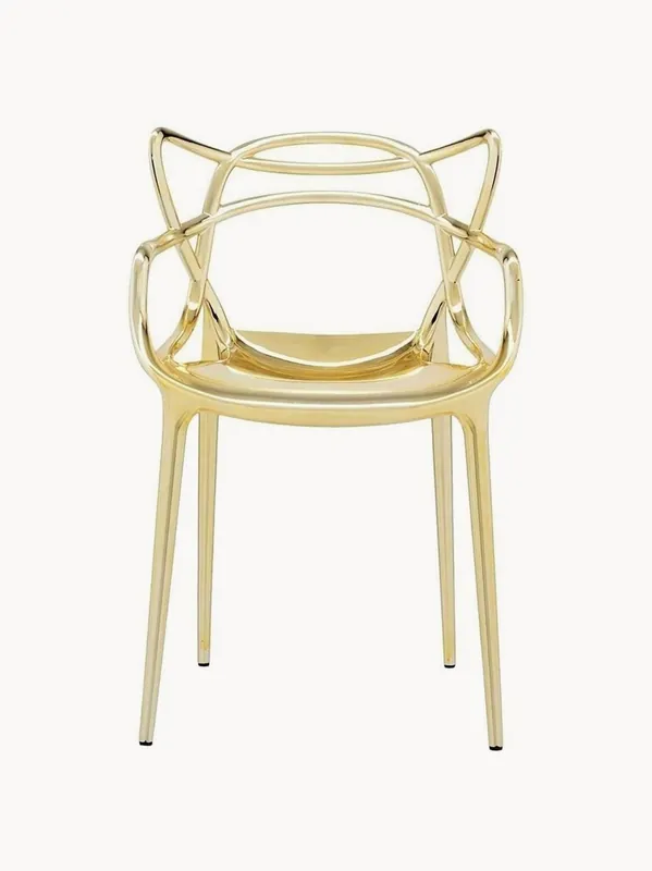 Sillas con reposabrazos Masters, 2 piezas - Kartell