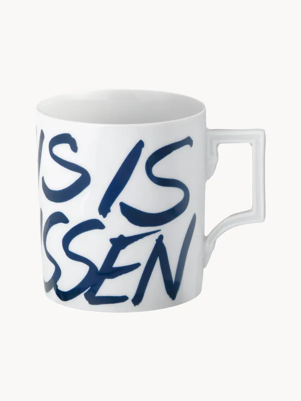 Taza de porcelana artesanal This is Meissen