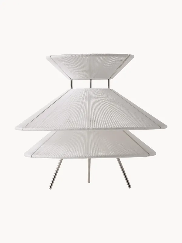 Lámpara de mesa regulable de lino Kiku - Frandsen