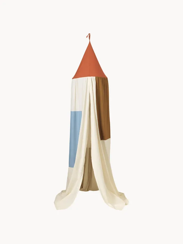 Dosel para cama de algodón ecológico Patch - Ferm Living Kids