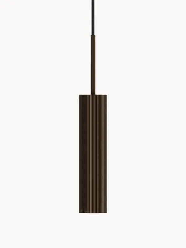 Lámpara de techo pequeña con superficie acanalada Tubulaire, Al 24 cm - Audo Copenhagen