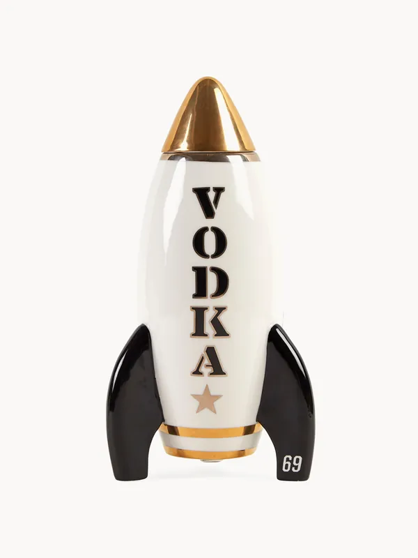 Decantador con detalle de oro Rocket, 830 ml - Jonathan Adler