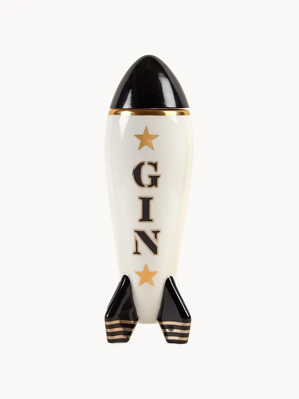 Decantador con detalle de oro Rocket, 670 ml - Jonathan Adler