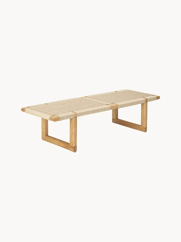 Banco con asiento trenzado a mano BM0489 - Carl Hansen & Søn