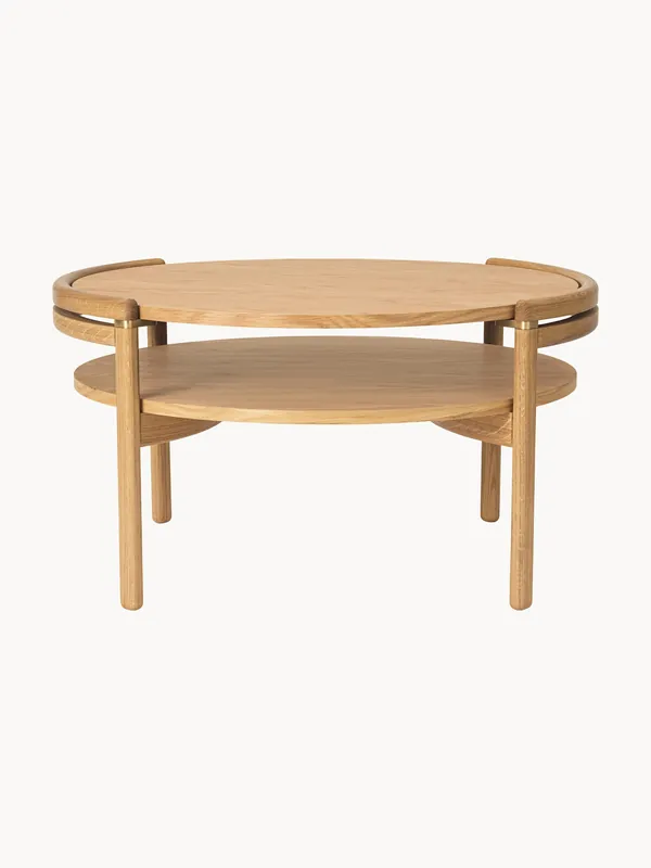 Mesa de centro artesanal de madera de roble RF1905 - Carl Hansen & Søn