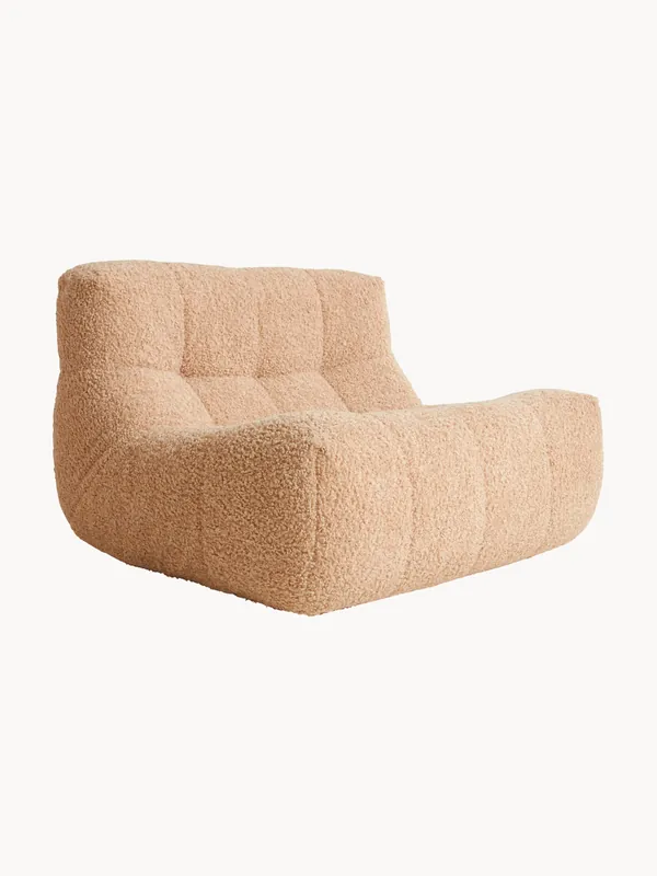 Sillón artesanal de borreguillo Lazy - HKLIVING