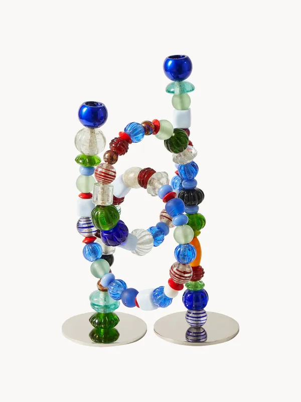 Candelabro artesanal Beads - POLSPOTTEN