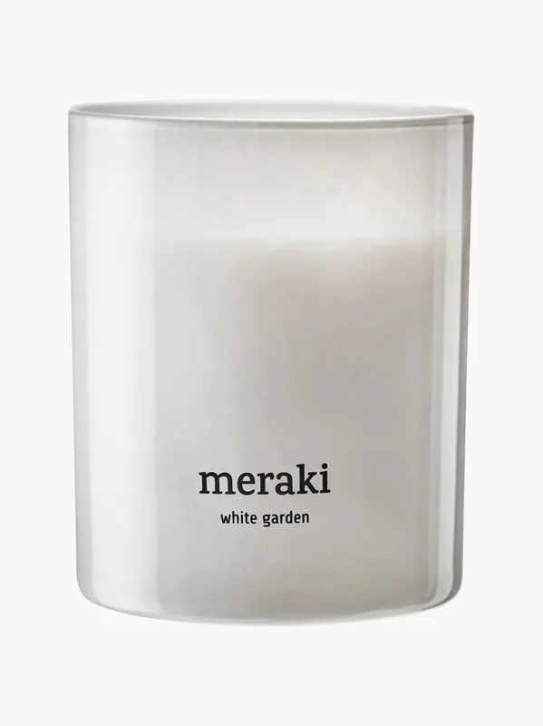 Vela perfumada White Garden (Cyclamen & Jasmine) - Meraki