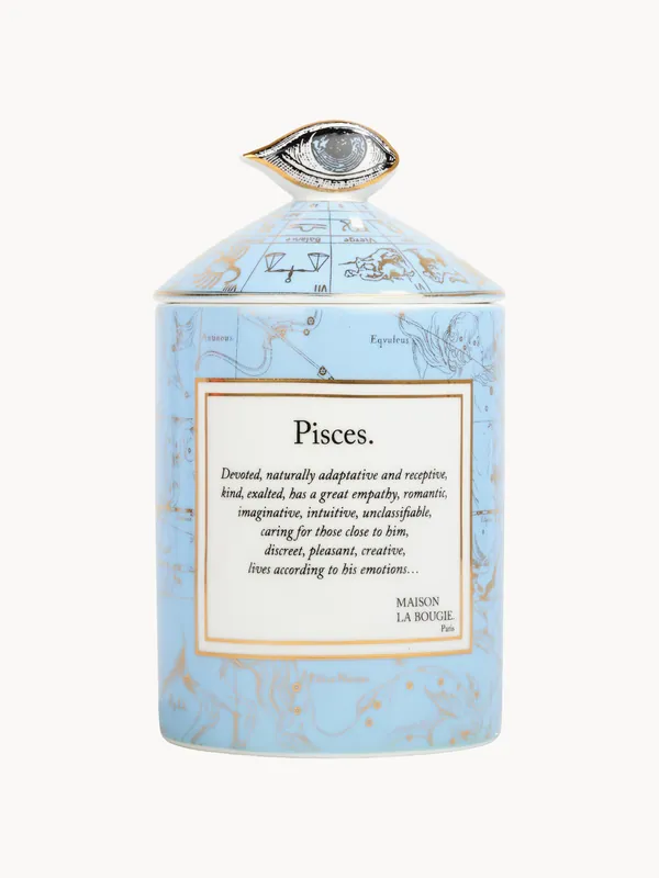 Vela aromática artesanal Pisces (monoi y sal marina) - Maison La Bougie