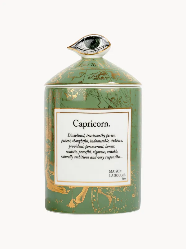 Vela aromática artesanal Capricorn (incienso y haba tonka) - Maison La Bougie