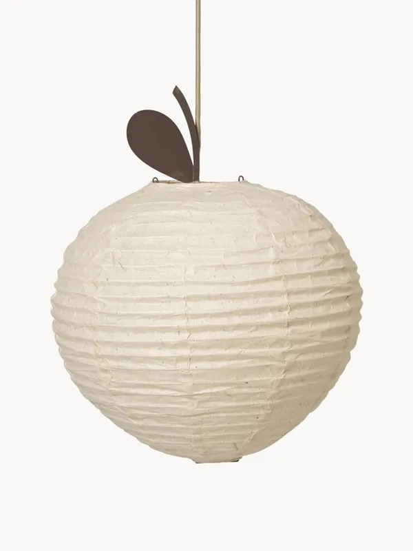 Pantalla artesanal de papel Washi Apple - Ferm Living Kids